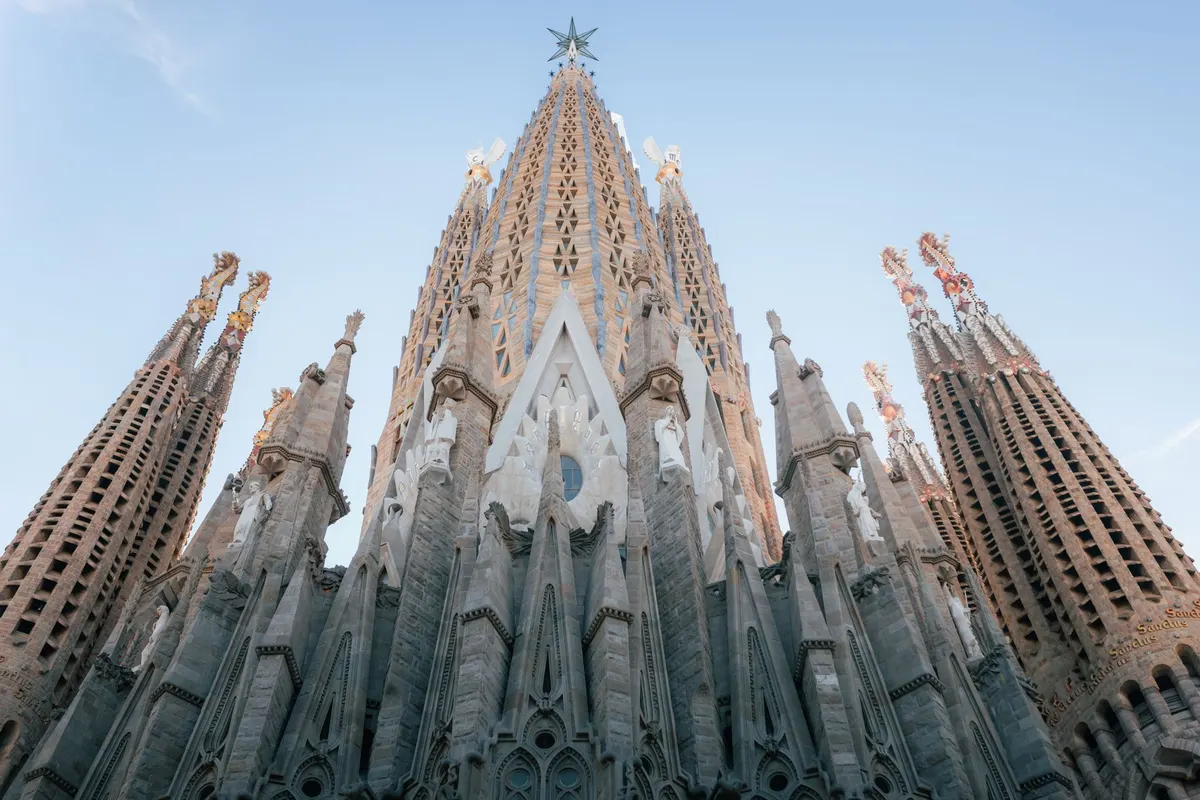 The Gaudí route, in the right order